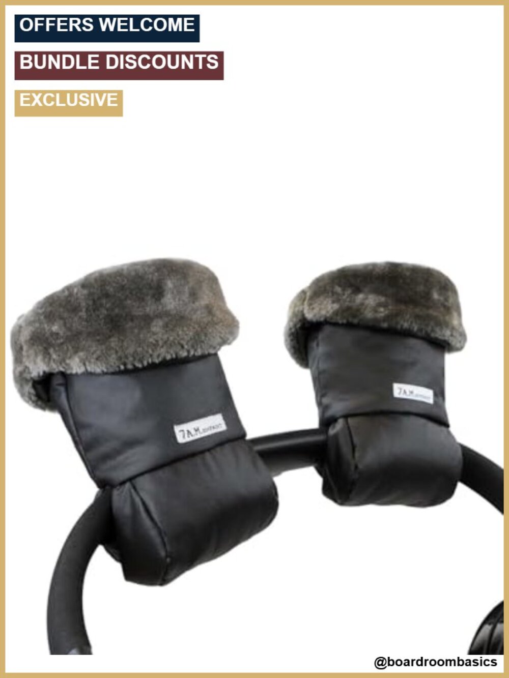 Stroller Warmmuffs Gloves Anti Freeze Mittens Water Repellent Hand Warmer Muff